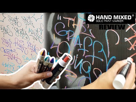 HAND MIXED Solid Paint Marker Review // Split Solids