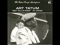 I Guess I'll Have To Change My Plans　/  Art Tatum Trio