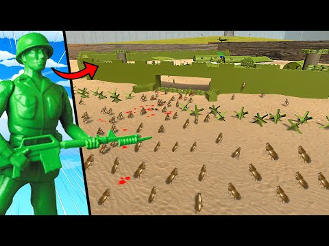 Green Army Men MEGA-FORTRESS Under Siege... - Ravenfield: Army Men Mod