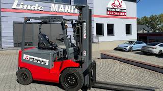 Mitsubishi FB30 electric forklift | Image 4 - Machineryline