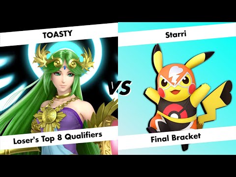 AV Smash Summit 2019 - Loser's Top 8 Qualifiers - TOASTY (Palutena) vs WiP | Starri (Pikachu)