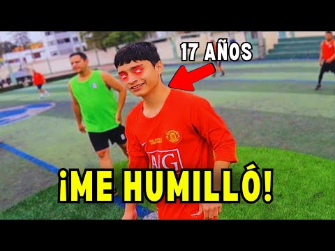 ESTE JUVENIL DE 17 AÑOS me HUMILLA en UN PARTIDO | Futbol POV