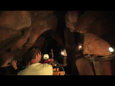 Big Thunder Mountain Onride at night at Magic Kingdom park Walt Disney World!