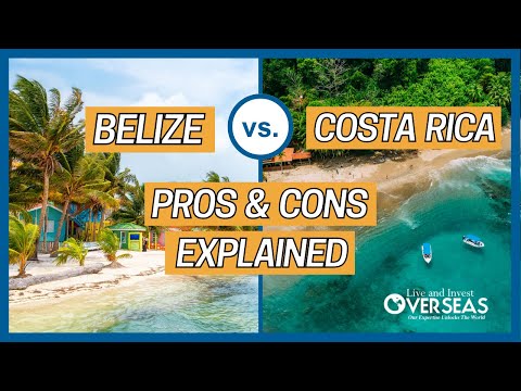 Belize vs. Costa Rica: Which is the Better Place to Retire?