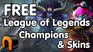 FREE League of Legends Champions and Skins