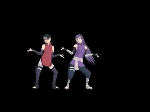 LISA ‘LALISA’ Dance Challenge[NARUTO MMD] SARADA*SUMIRE