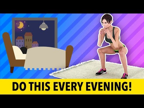Do This Every Evening: 9 Simple Exercises To Burn Calories