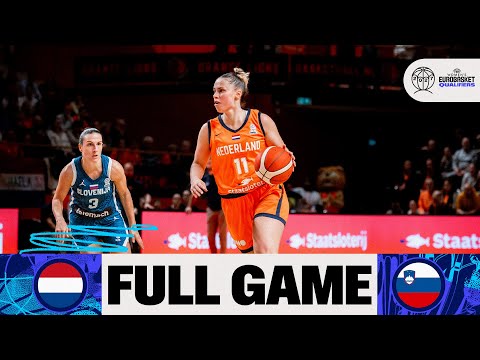 Netherlands v Slovenia | Full Basketball Game | FIBA Women's EuroBasket 2027 Qualifiers