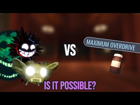 Can You Outrun Entities With Maximum Overdrive? | Roblox DOORS