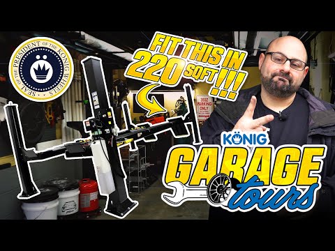 The MOST EFFICIENT 220SQFT GARAGE you've ever seen... | Garage Tour Ep. 11