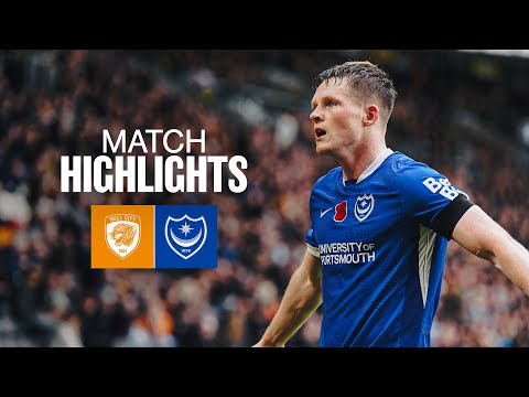Highlights 🔵 | Hull v Pompey
