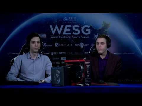 WESG 2016 Grand Final SC2 Day2 Cham VS ShoWTimE #1(en)