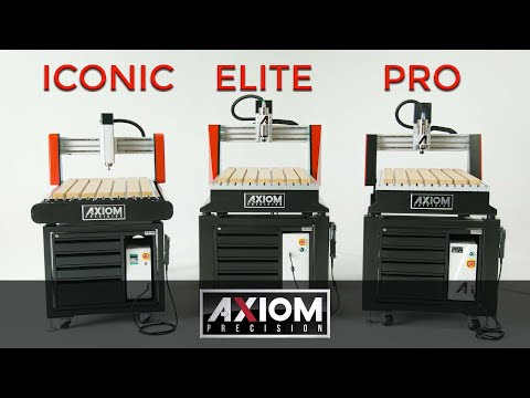 2023 AXIOM Precision CNC Router Family