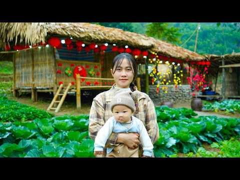 180-Day Journey of a Single Mother Harvesting and Building a New Life with Her Child | New Future