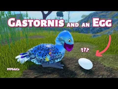 Gastornis Adopts an Egg 🐣😮 in Feather Family #Roblox #FeatherFamily #ShortFilm