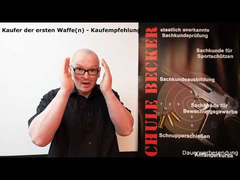 Ich will Sportschütze werden - Teil 12 Kauf der ersten Waffe(n)   Kaufempfehlung