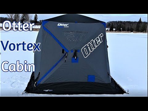 Otter Vortex Cabin Thermal Ice Hub Shelter | Complete Look Inside and Out