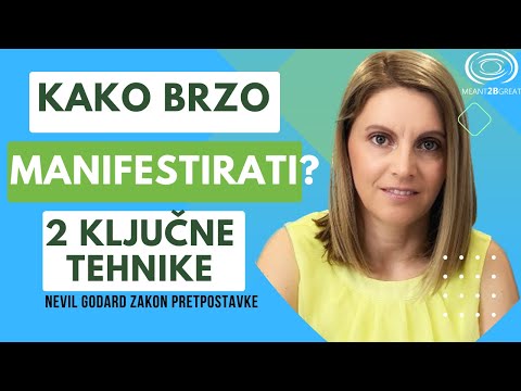 Formula za manifestiranje Nevil Godard, 2 KLJUČNE TEHNIKE | Zakon pretpostavke