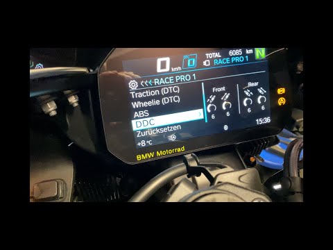 BMW S1000RR 2020 K67 Federwegsensor Nachrüstung
