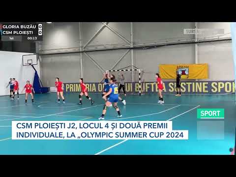 CSM PLOIEȘTI J2, LOCUL 4 ȘI DOUĂ PREMII INDIVIDUALE, LA „BestAL OLYMPIC SUMMER CUP 2024