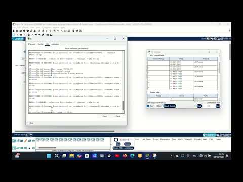 KONFIGURASI SRWE 6.3.4 Packet Tracer - Troubleshoot EtherChannel