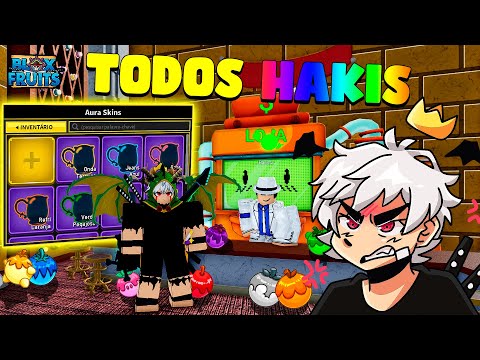 IT TOOK ME 1 DAY TO GET ALL THE COLORED HAKI AND I GOT THE NEW FRUITS IN BLOX FRUITS!!😰❄️