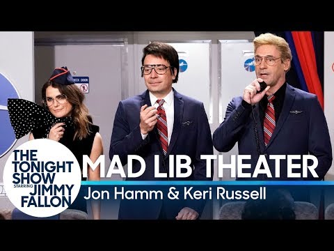 Mad Lib Theater with Jon Hamm and Keri Russell