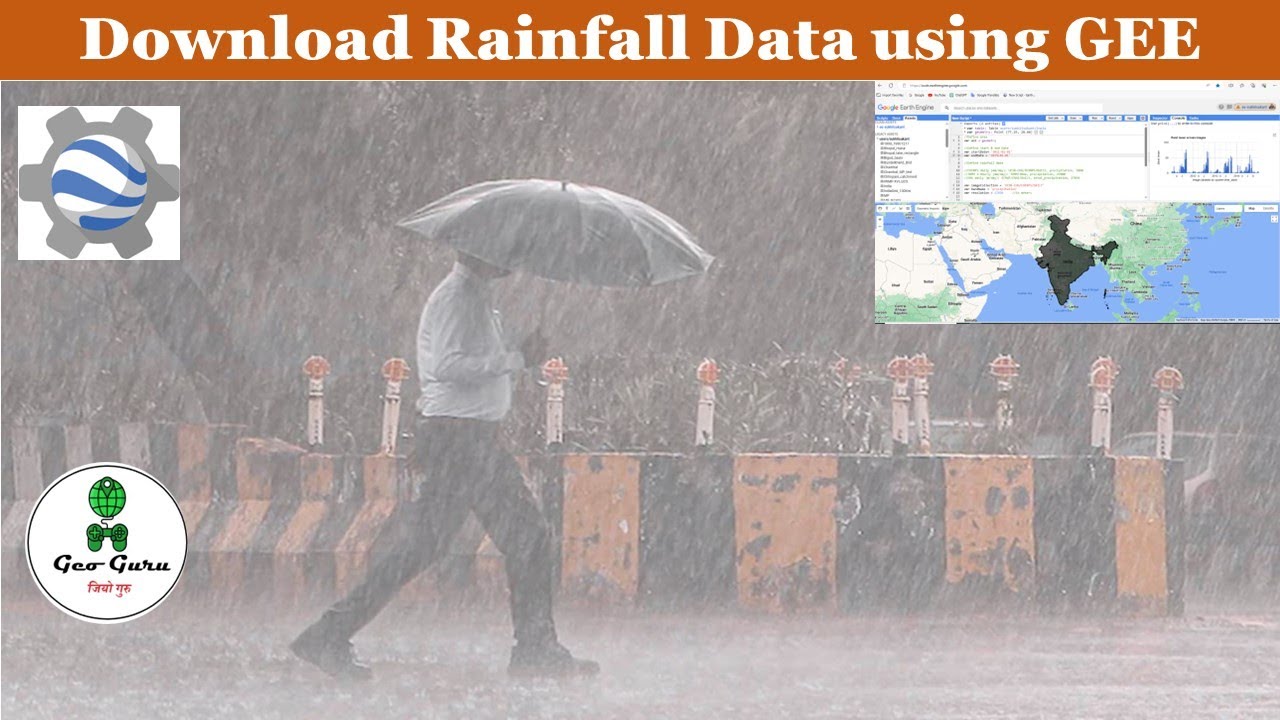 Download Rainfall data using Google Earth Engine