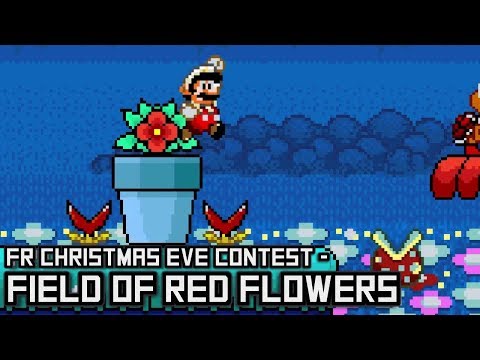 FR Christmas Eve Contest - Field of Red Flowers • Super Mario World ROM Hack