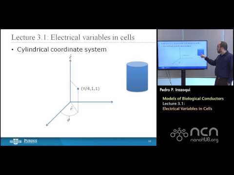 nanoHUB-U Bioelectricity L3.1: Biological Conductors - Electrical Variables in Cells