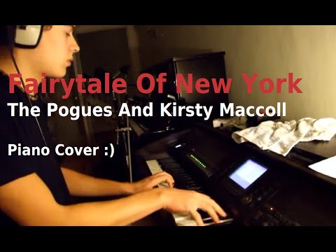 Fairytale Of New York The Pogues And Kirsty MacColl Piano Cover