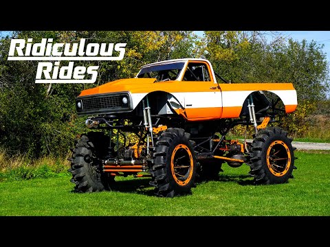 I Built My 10ft Monster Truck From Scratch | RIDICULOUS RIDES