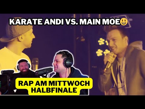 KARATE ANDI VS. MAIN MOE 🤯 RAP ON WEDNESDAY | REACTION