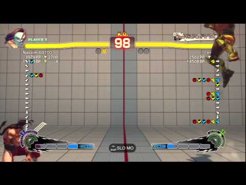 Nassim-69700 [Vega] Vs esojsiul [M.Bison] SSF4 AE 2012 Ranked Matches - PSN