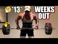 13 WEEKS OUT NPC UNIVERSE | My *HOME GYM* Men's Physique BACK DAY