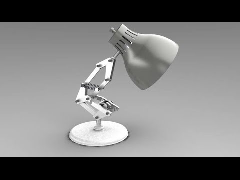 Pixar Lamp modeling In Autodesk Maya 2020