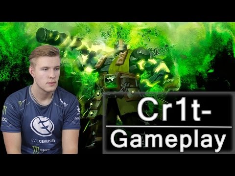 EG.Cr1t- Earth Spirit Gameplay - Evil Geniuses