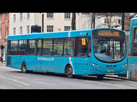 *INSANE SPEED* Ride on Arriva Derby' VDL SB200 Wright Pulsar 2, 3739 (MX09 EKT) - Route X38