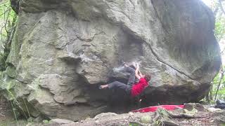 Video thumbnail de La rondeur des tes deins, 8a+. Cresciano