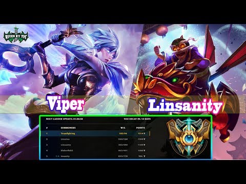 [ Viper ] riven vs [ Linsanity ] Corki Mid - Best Riven Plays - Riven Montage 2017
