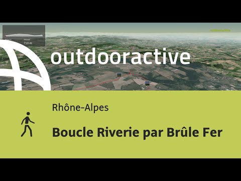 circuit de randonnée - Rhône-Alpes: Boucle Riverie par Brûle Fer