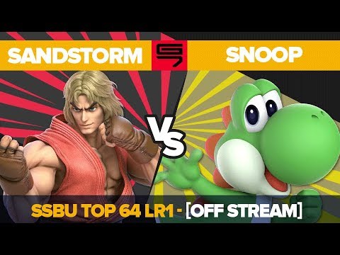 Sandstorm vs Snoop [G7 Off Stream] Top 64: Losers Round 1 Ultimate Singles - Genesis 7