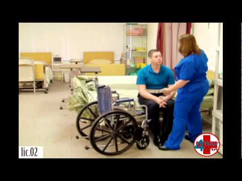 Transfer From Bed to Wheelchair