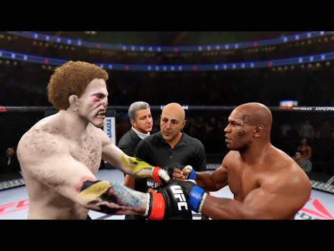 White Troll vs. Mike Tyson - EA sports UFC 2 - Crazy UFC 👊🤪