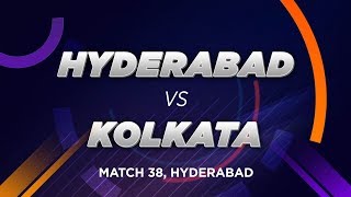 Cricbuzz LIVE: Match 38, Hyderabad v Kolkata, Pre-match show