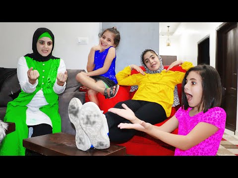 لما بنتك تحرج صاحبتك لانها دخلت على البيت وهي لابسه shoes