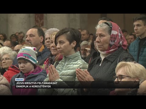 Húsvétvasárnap van,  Krisztus feltámadásának ünnepe