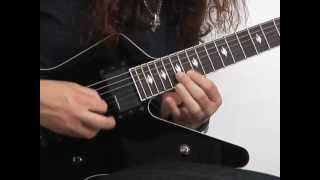 Gus G Lesson - The Ark of Lies Solo