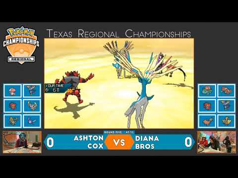 Ashton Cox vs. Diana Bros | #PlayPokemon 2019 Dallas Regional Championships Round 5