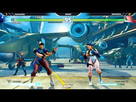 WNF Wednesday Night Fights 1.6 SFV - Iansanity (Chun Li) vs SNAKKU (Cammy)